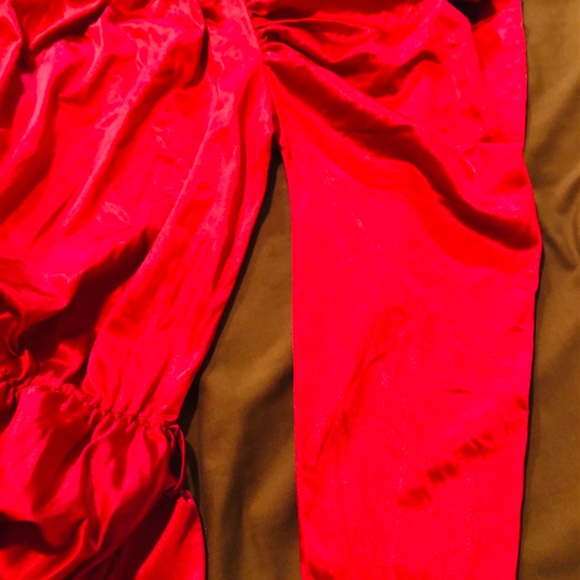 Retro Gem: Vintage 1980s Women’s Red Bodysuit - Picture 3 of 5